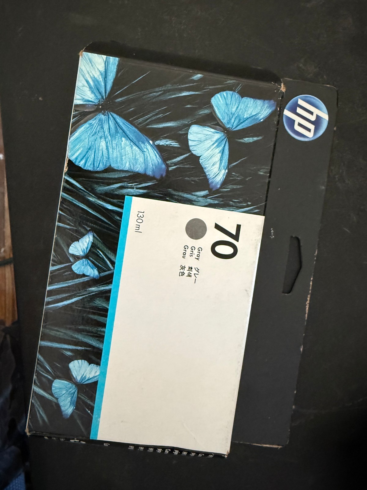 HP 70 (C9450A) Gray Ink Cartridge MAY 2021