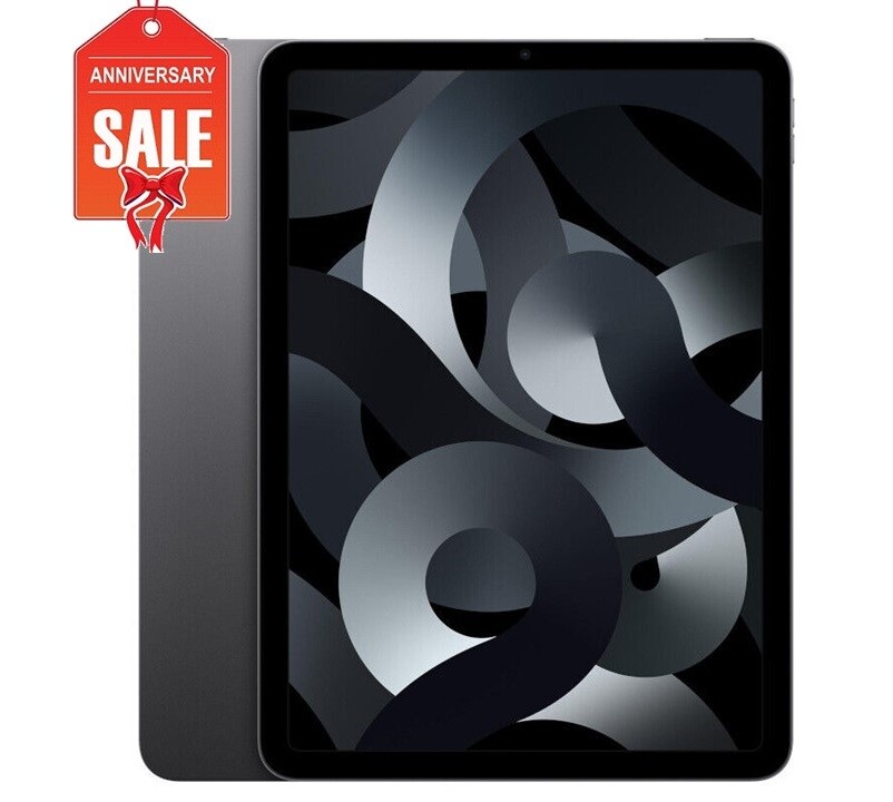 Apple iPad Air 5th Gen 256GB, WiFi, 10.9in - Space Gray - Good - 1 YEAR WARRANTY