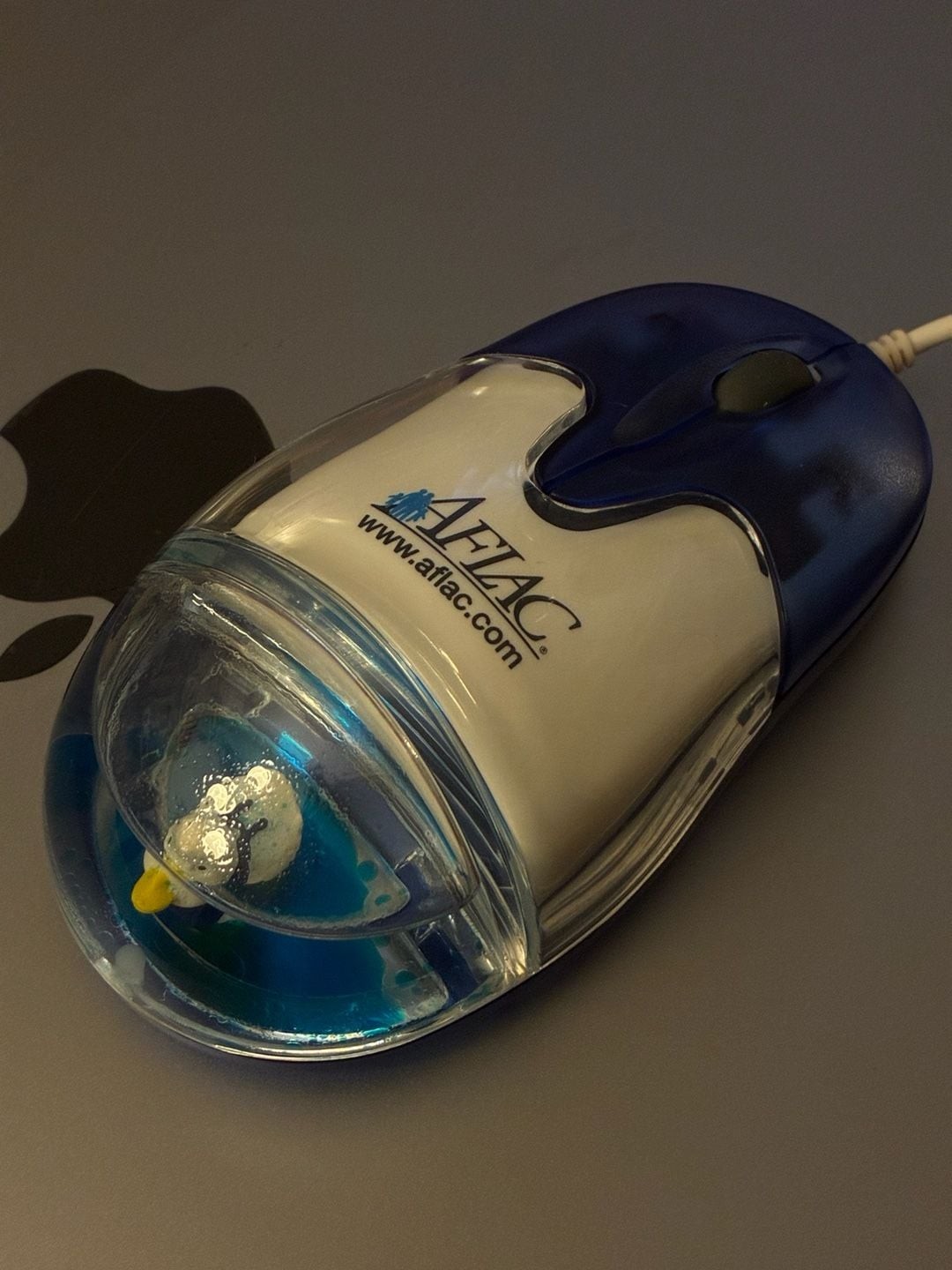 Aflac Duck Aqua Mouse AM-930-P