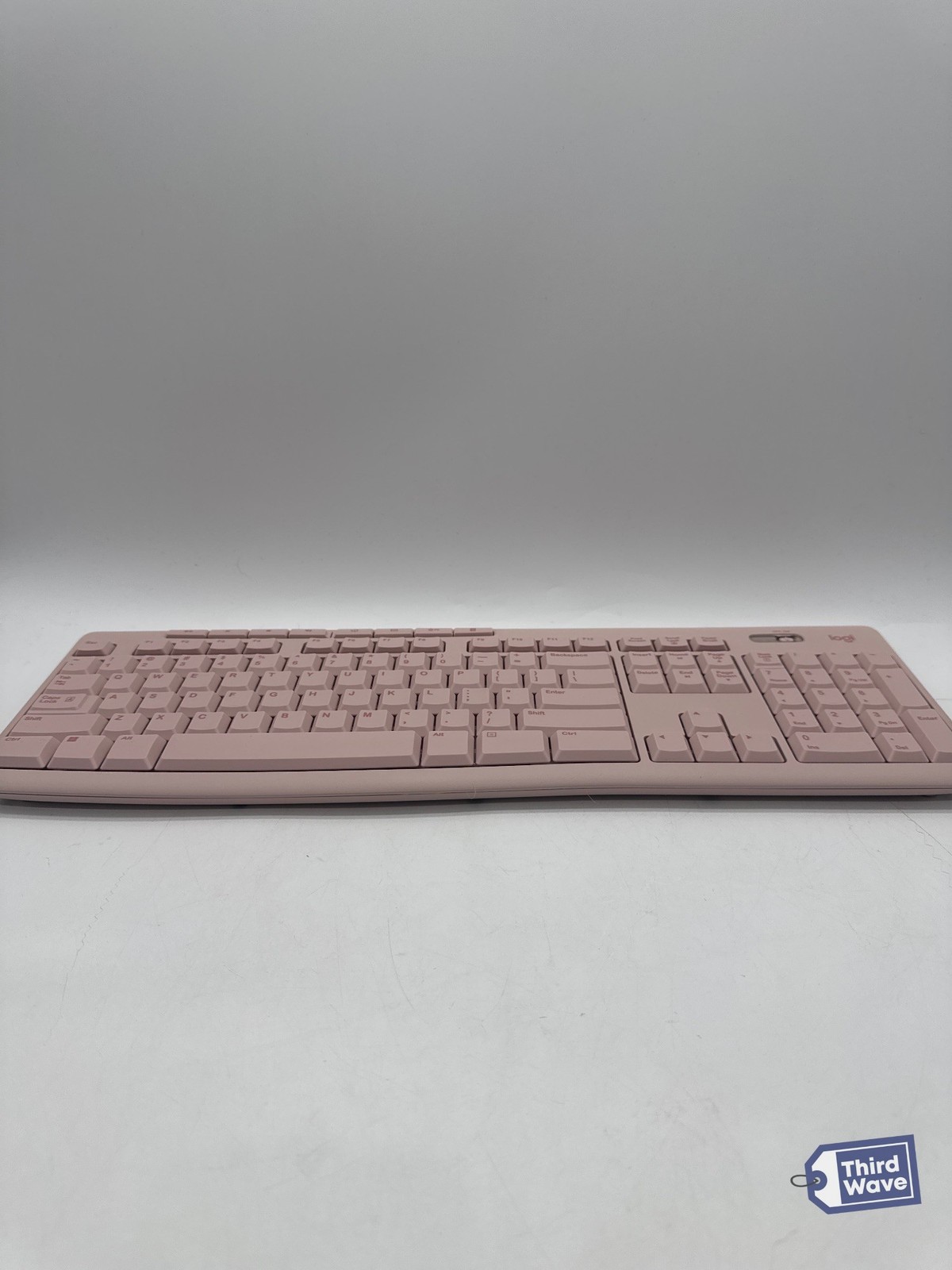Logitech K270 Wireless Keyboard for Windows Full Size Spill Proof Rose
