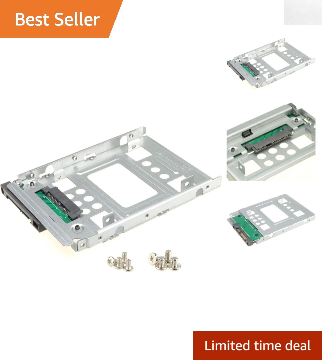 Versatile 2.5" to 3.5" SATA HDD Adapter - Ideal for Seamless Storage Upgrades