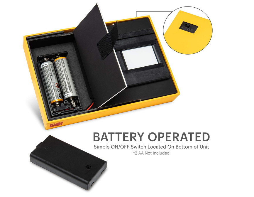 KODAK Mobile Film Scanner, 35Mm Negative Scanner & Slide Viewer, App-Based