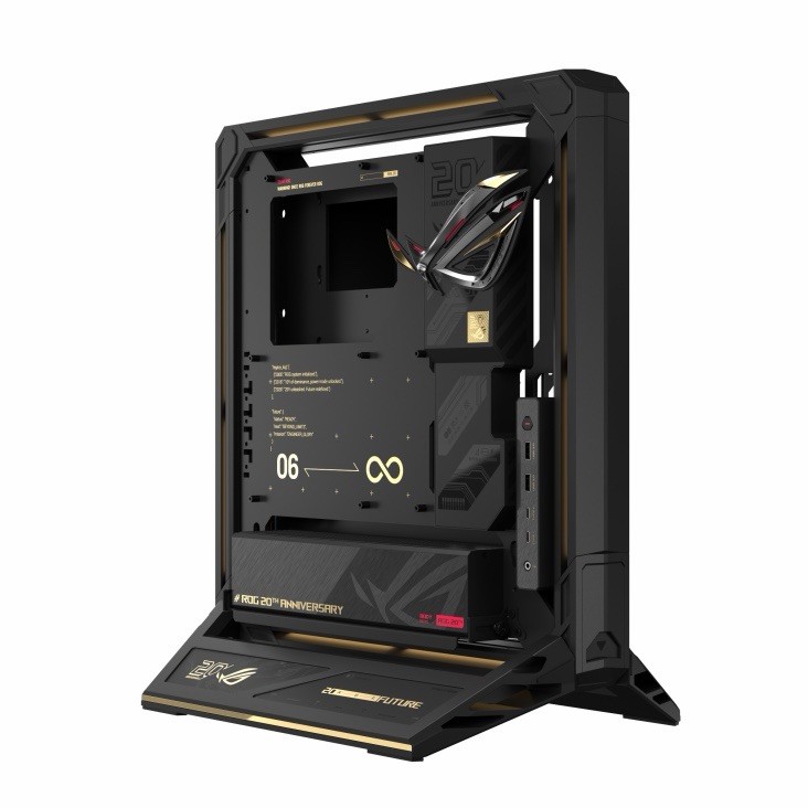 ASUS - ROG GR20 Open-Frame EATX Mid Tower PC Case - 20th Edition (Brand New)