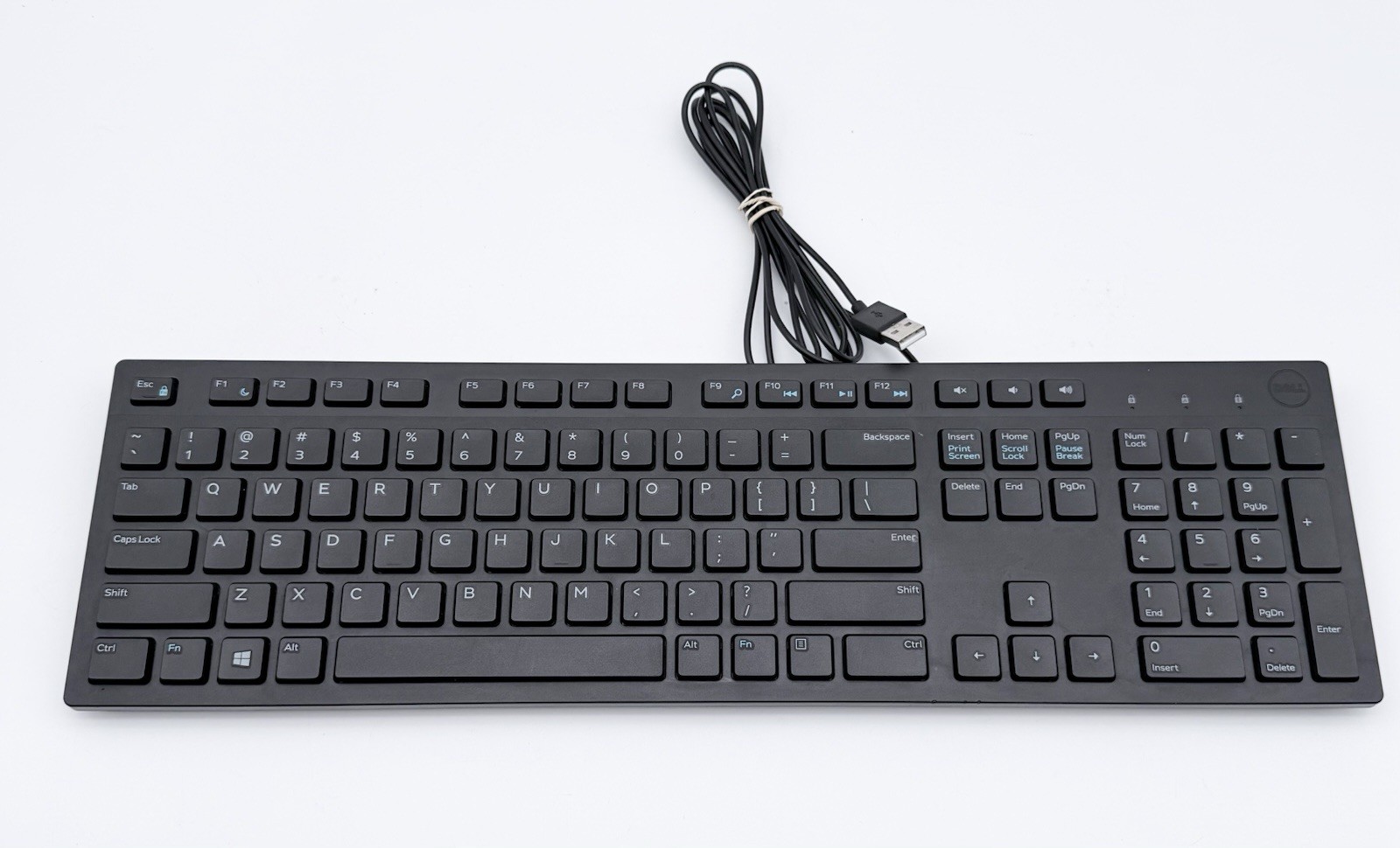2x Dell KB216 Black Wired USB Keyboard - CN/6WMN0/RKR0N,
