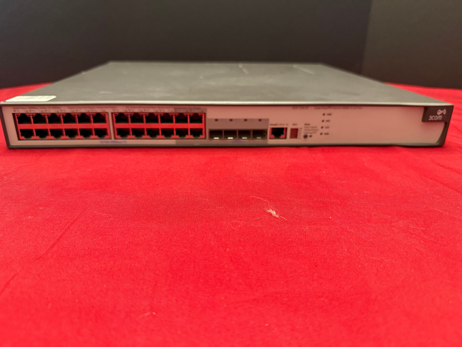 3COM SUPERSTACK 5500G-EI 24-Port PoE Gigabit 3CR17252-91 Software Installed
