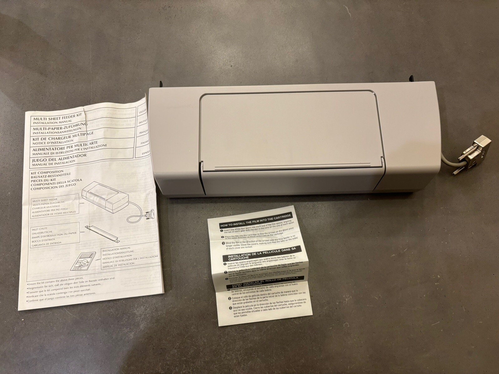 Apple LaserWriter Pro 810 Multi Media Power Feeder - 922-0931 - Rare Part