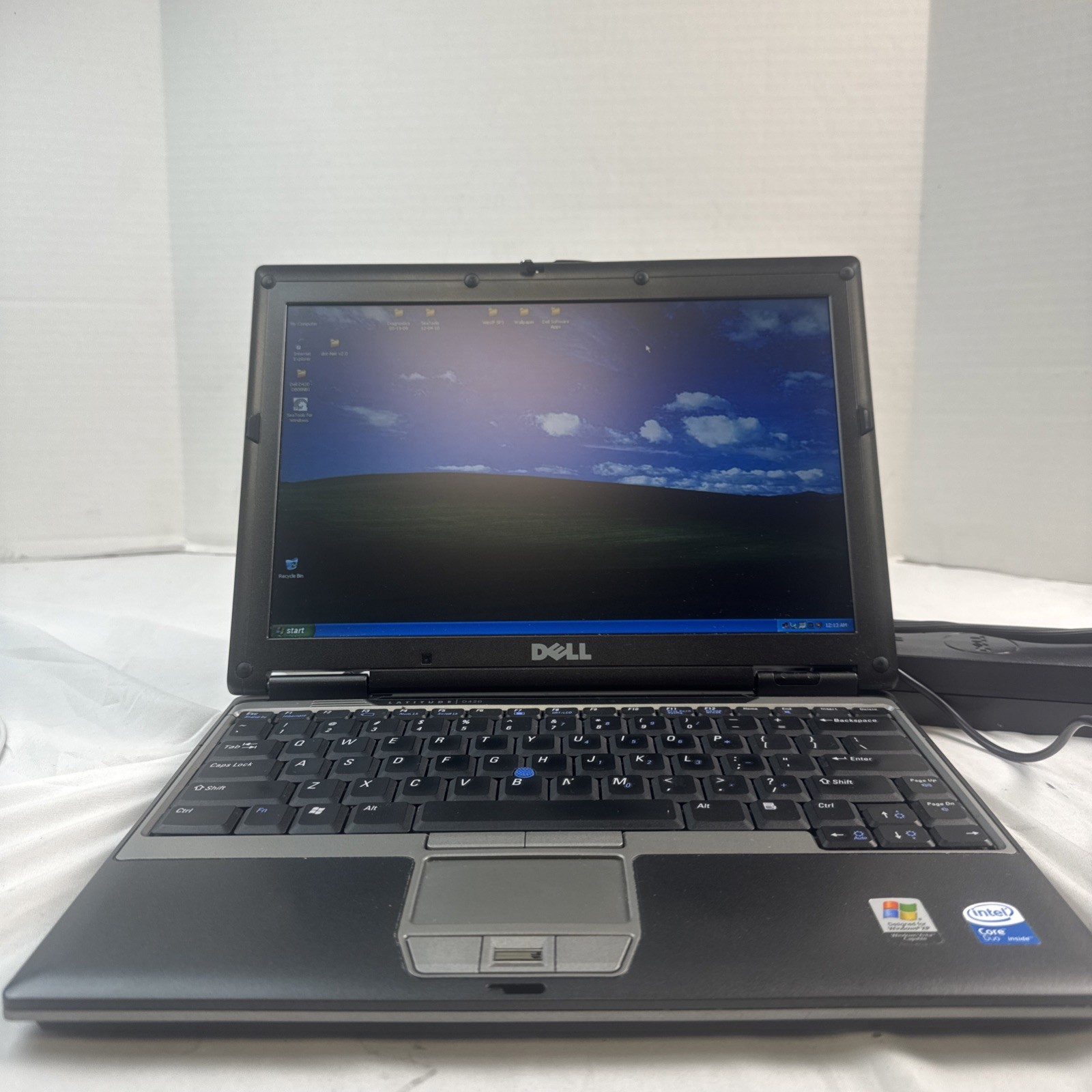 Dell Latitude D420 Intel Core Duo 1.99GB Ram 55.8GB Storage Windows Xp Silver