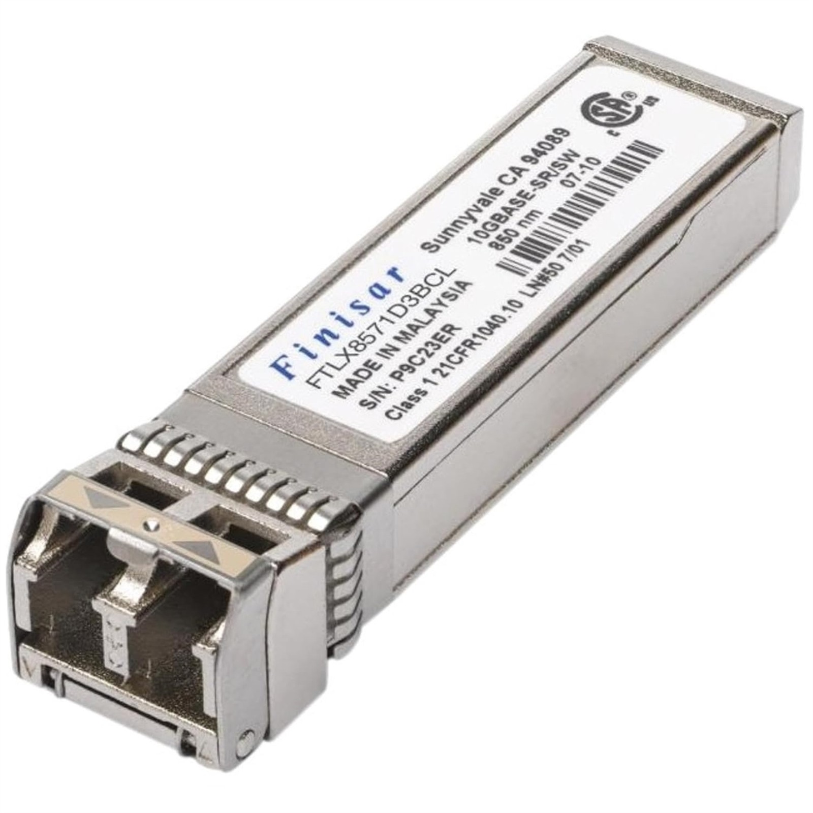 Juniper Networks FTLX8574D3BCL-J1 Transceiver, Silver