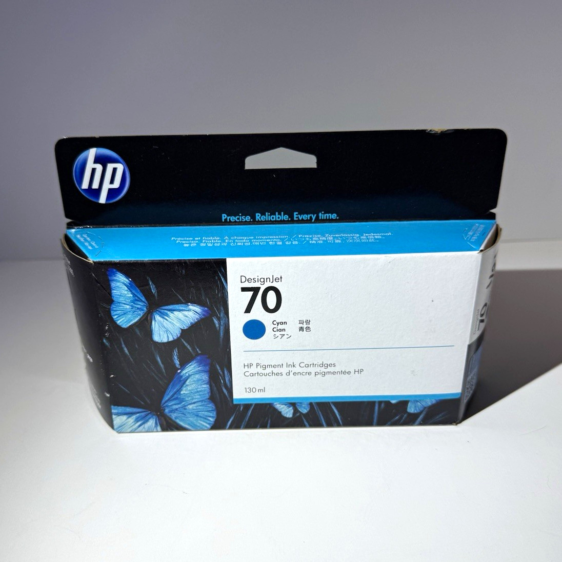 HP 70 DesignJet Cyan Ink Cartridge Genuine/Original C9452A For Z5200 Z5400