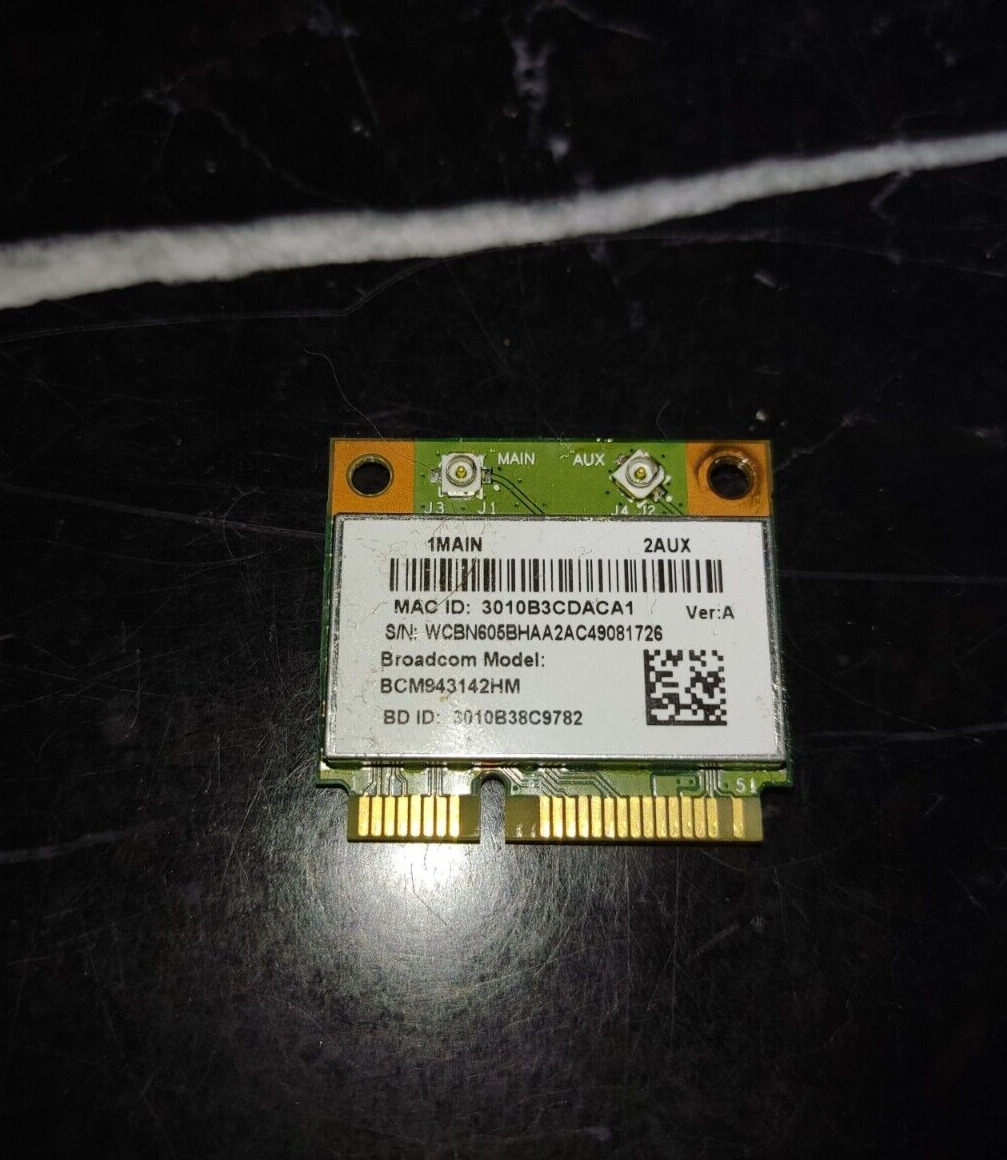 Broadcom BCM943142HM  WLAN WIFI + BT4.0 Wireless Mini PCI-E Card For Acer Aspire