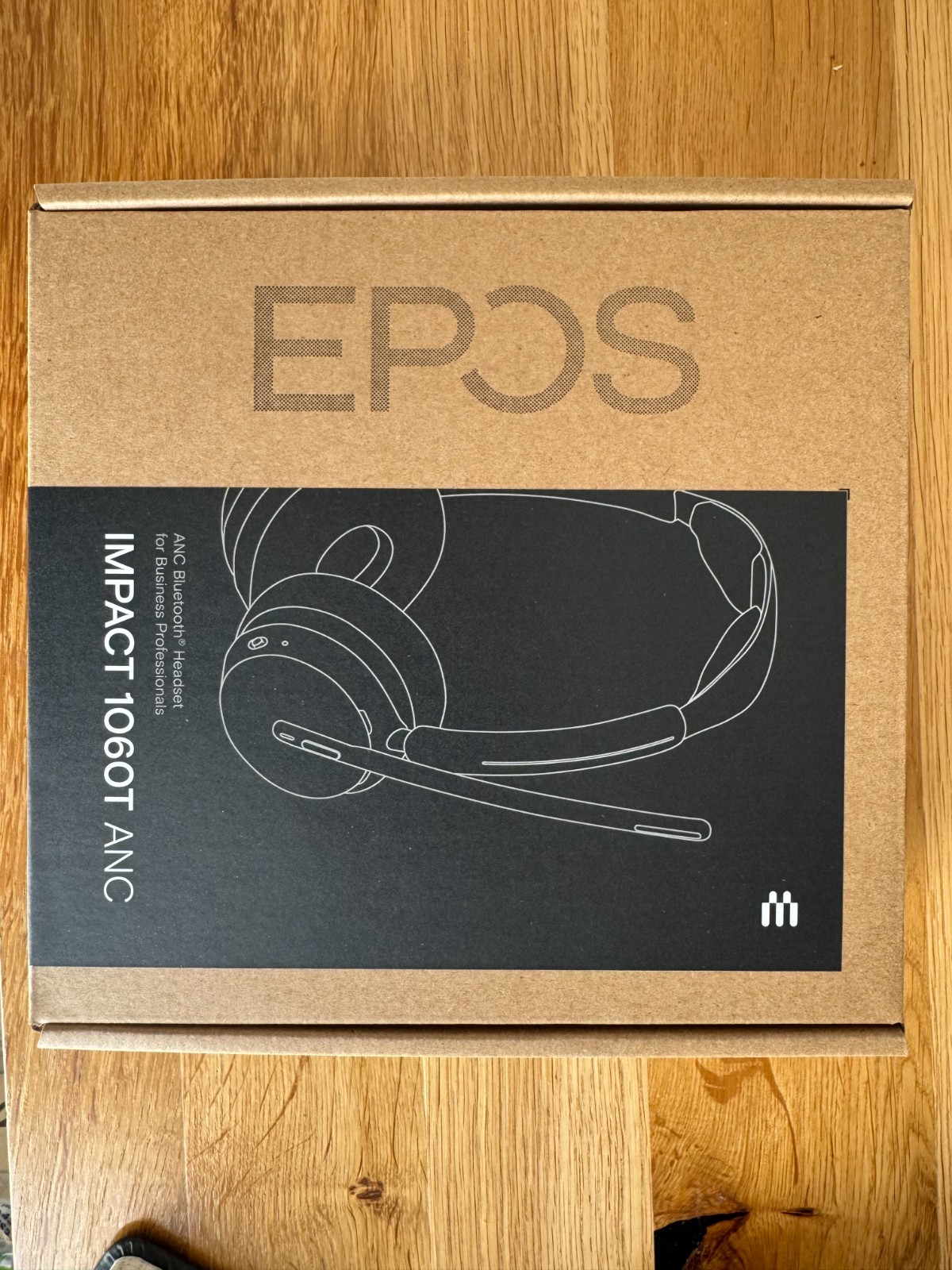 EPOS IMPACT 1060T ANC Headset noise cancelation bluetooth headphone mic