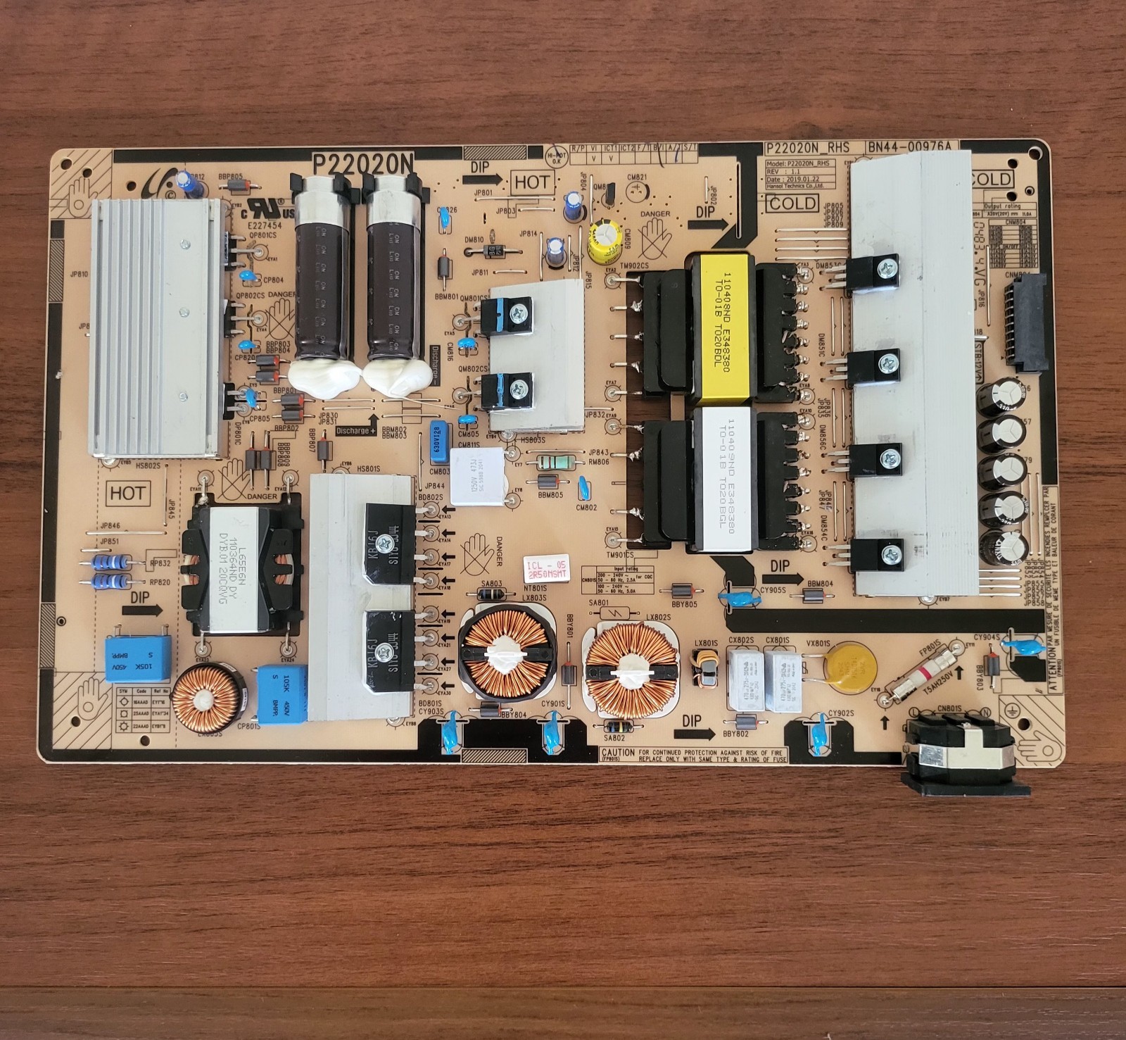 Samsung Odyssey G9 Power Board BN44-01056A LC49G95T Tested