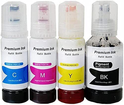 INKPRO Compatible BKCMY GI-21 Ink Refill Bottle for use Canon PIXMA Megatank ...