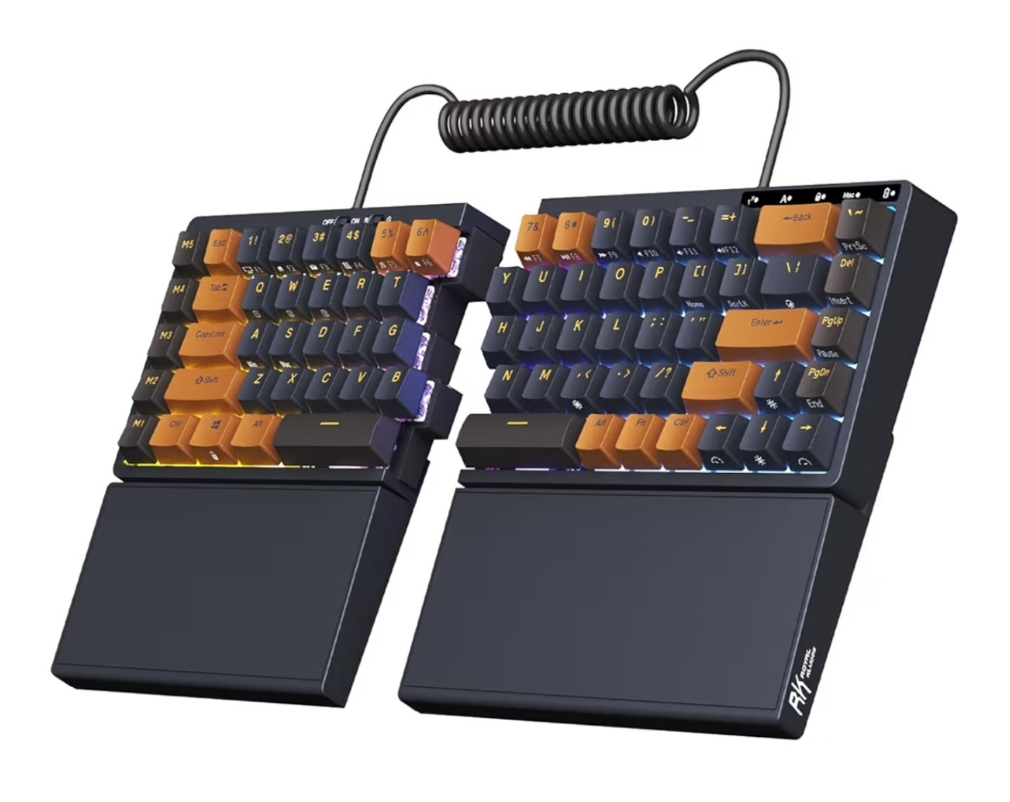 Royal Kludge RK ROYAL KLUDGE RK-S70 RK-S70 Mechanical Keyboard Wired USB Black