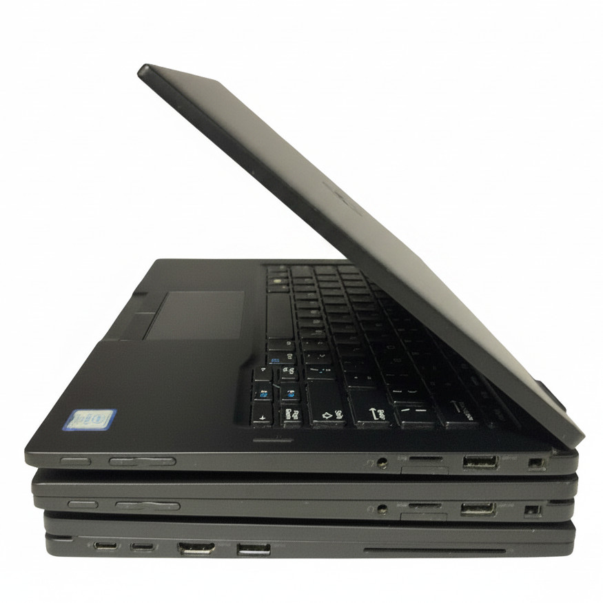 Lot of 6 Dell Latitude 7390 2-in-1 Laptops i7-8650U 16GB RAM No SSD/OS Wholesale
