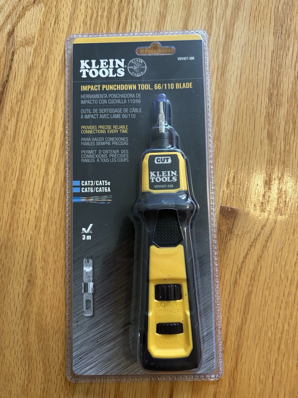 klein tools impact punchdown tool 66/110 blade (Unopened)