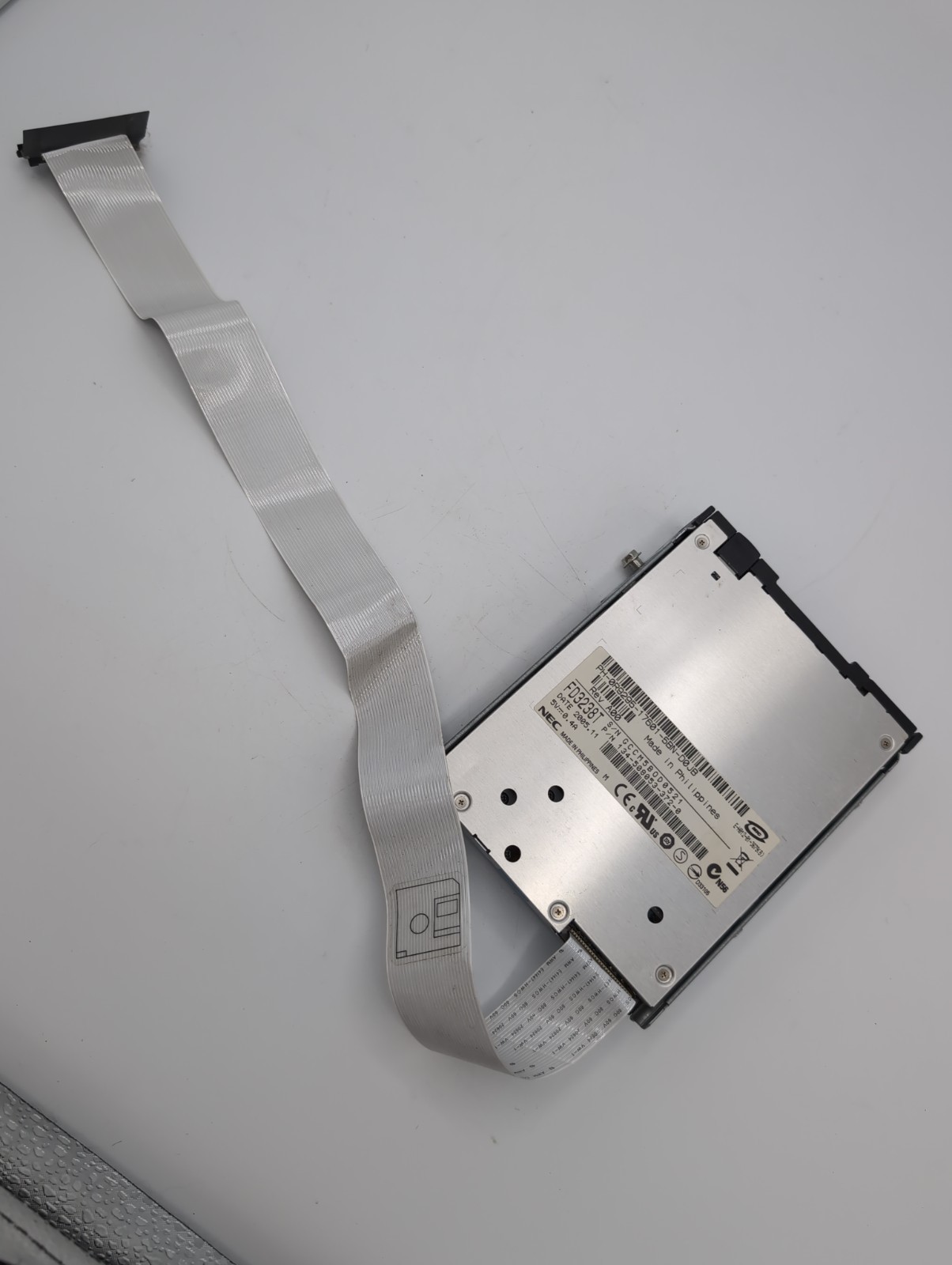 NEC FD3238T 3.5-inch slimline floppy disk drive, (Not Tested)