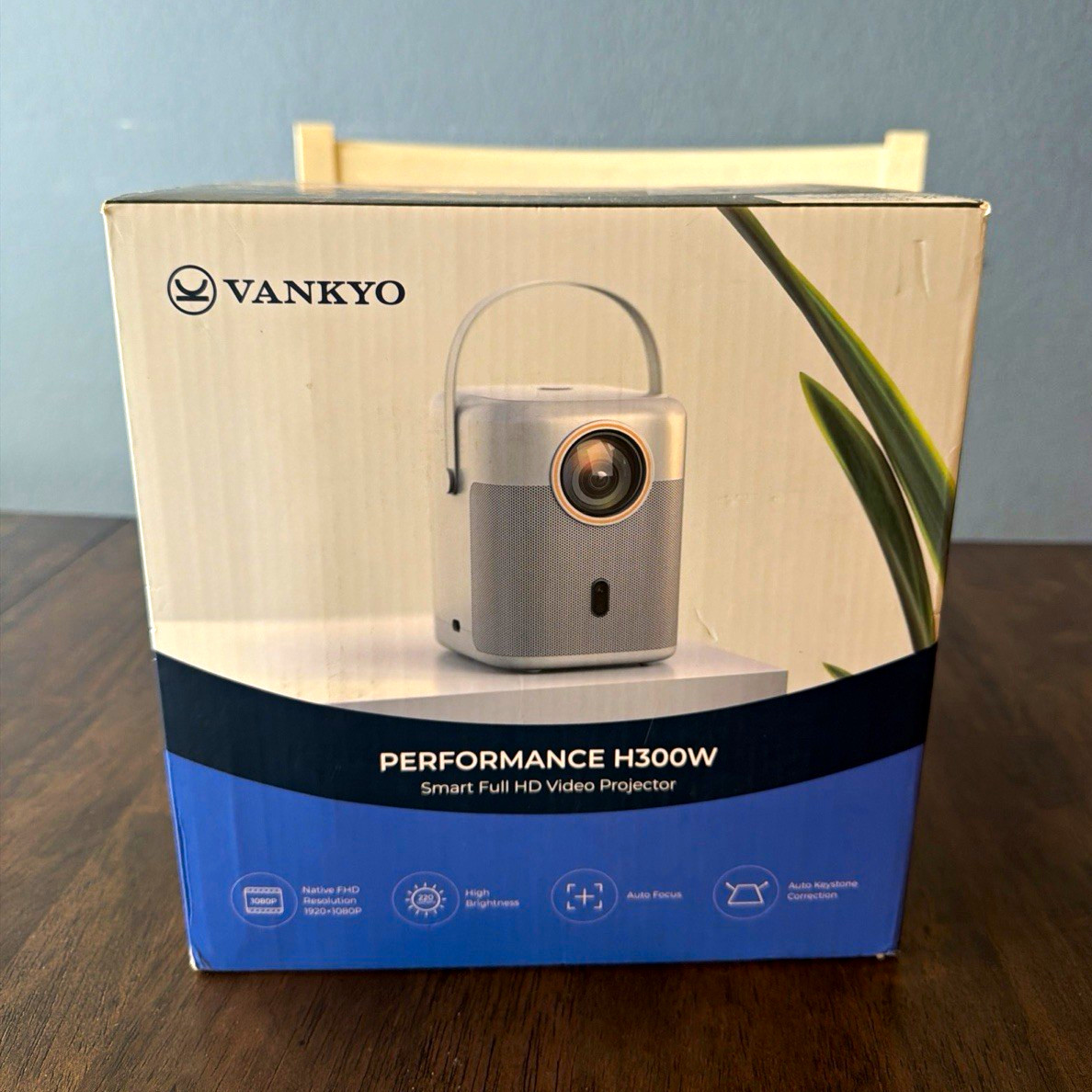 VANKYO Performance H300W Smart 1080p LCD Projector HDMI/USB