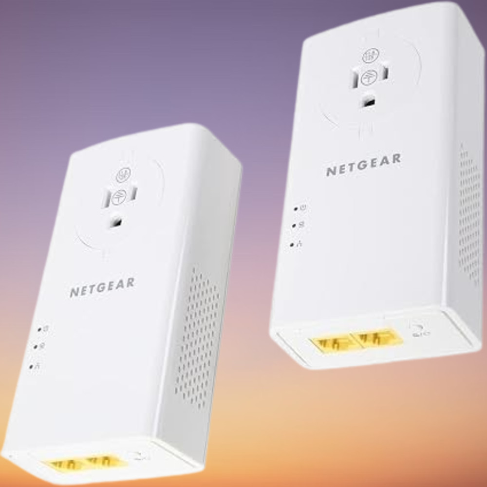 Powerline Ethernet Adapter Kit PLP2000, 2 Pack, 2000 Mbps, white