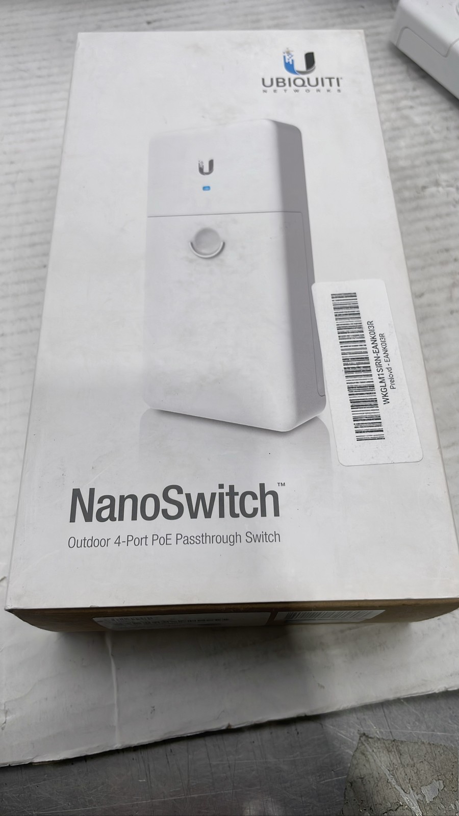 Ubiquiti Networks N-SW NanoSwitch Outdoor 4-Port Gigabit PoE Network Switch