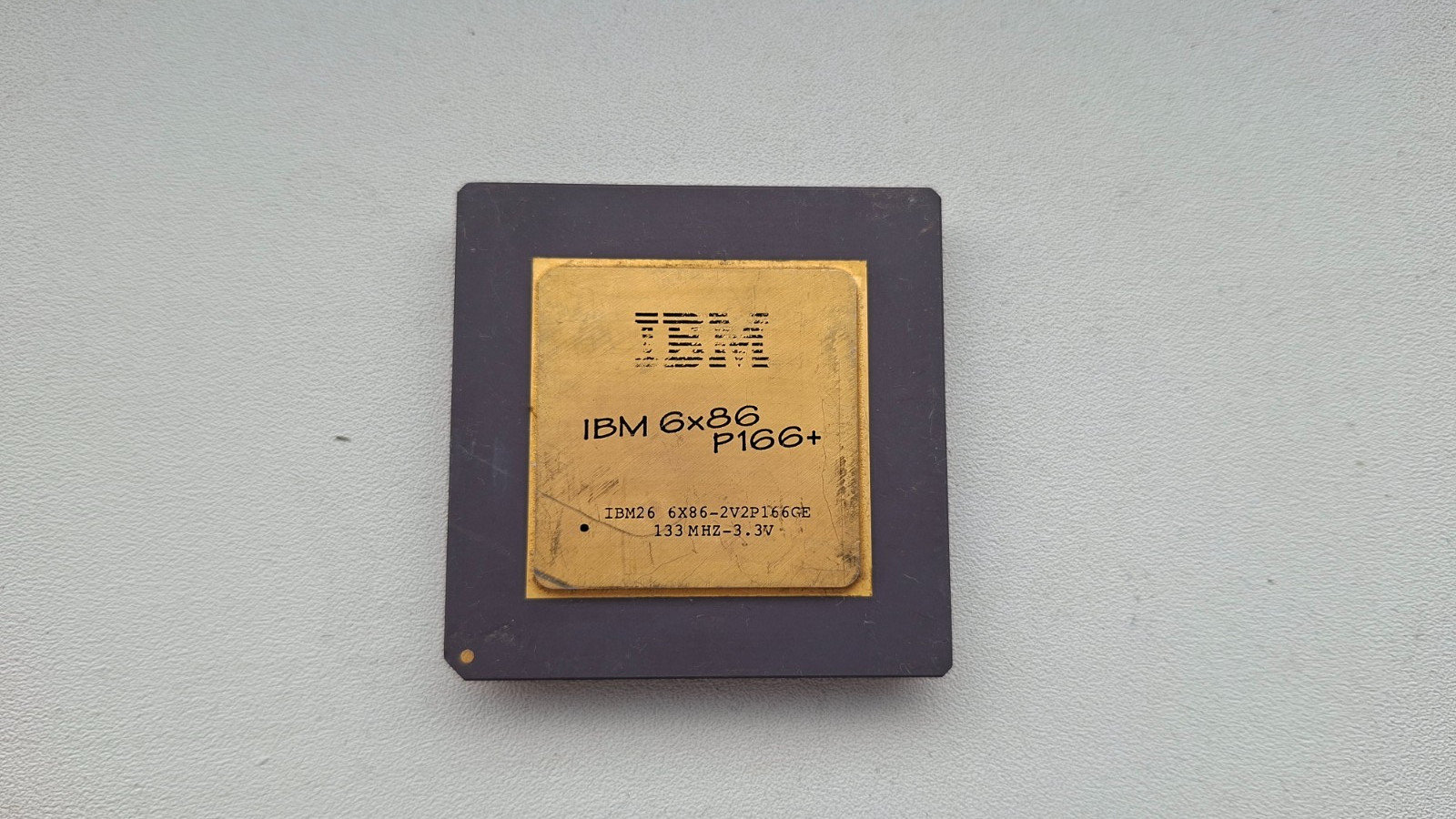 IBM 6x86 P166+ 6x86-2V2P166GE 6x86 vintage CPU GOLD