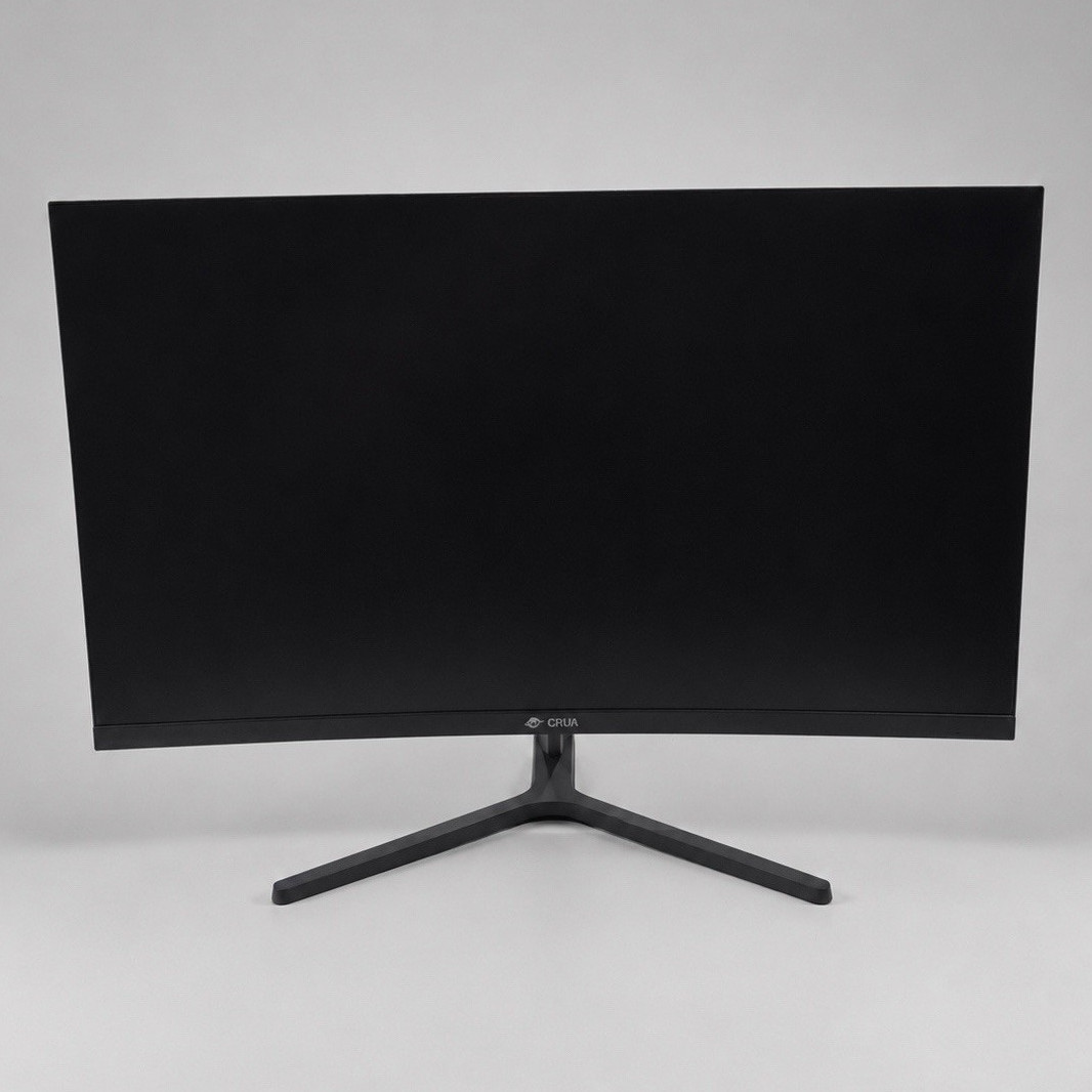 CRUA CR240DM 24” Curved Gaming Monitor – Cracked LCD – Parts/Repair