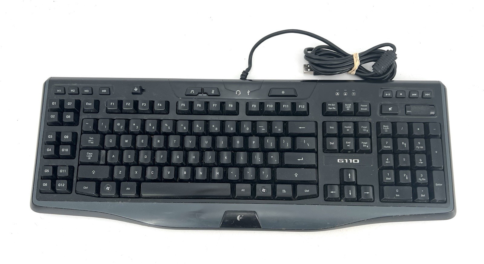 Logitech G110 LED Backlighting Gaming Keyboard  Customizable Key Colors