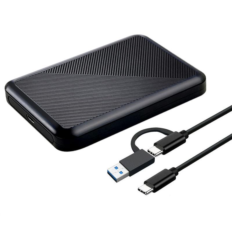 1TB Ultra Slim Portable External Hard Drive USB 3.1 Type C Storage for PC