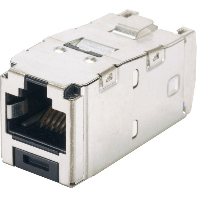 Panduit CJS6X88TGY Mini Com Category 6A Shielded Keystone Jack
