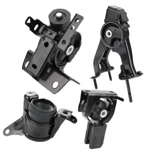  4Pcs Engine Motor & Transmission Mount Kit Replacement for 2005-2010 Scion TC 