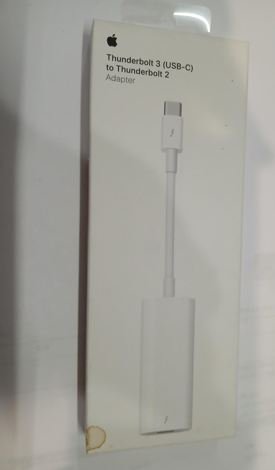Genuine Apple Thunderbolt 3 (USB-C) to Thunderbolt 2 Adapter (New Unopened)