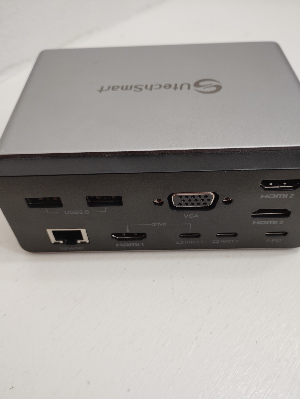 Docking Station,UtechSmart 19 in 1 Quadruple Monitor Laptop USB C Model UCN3474