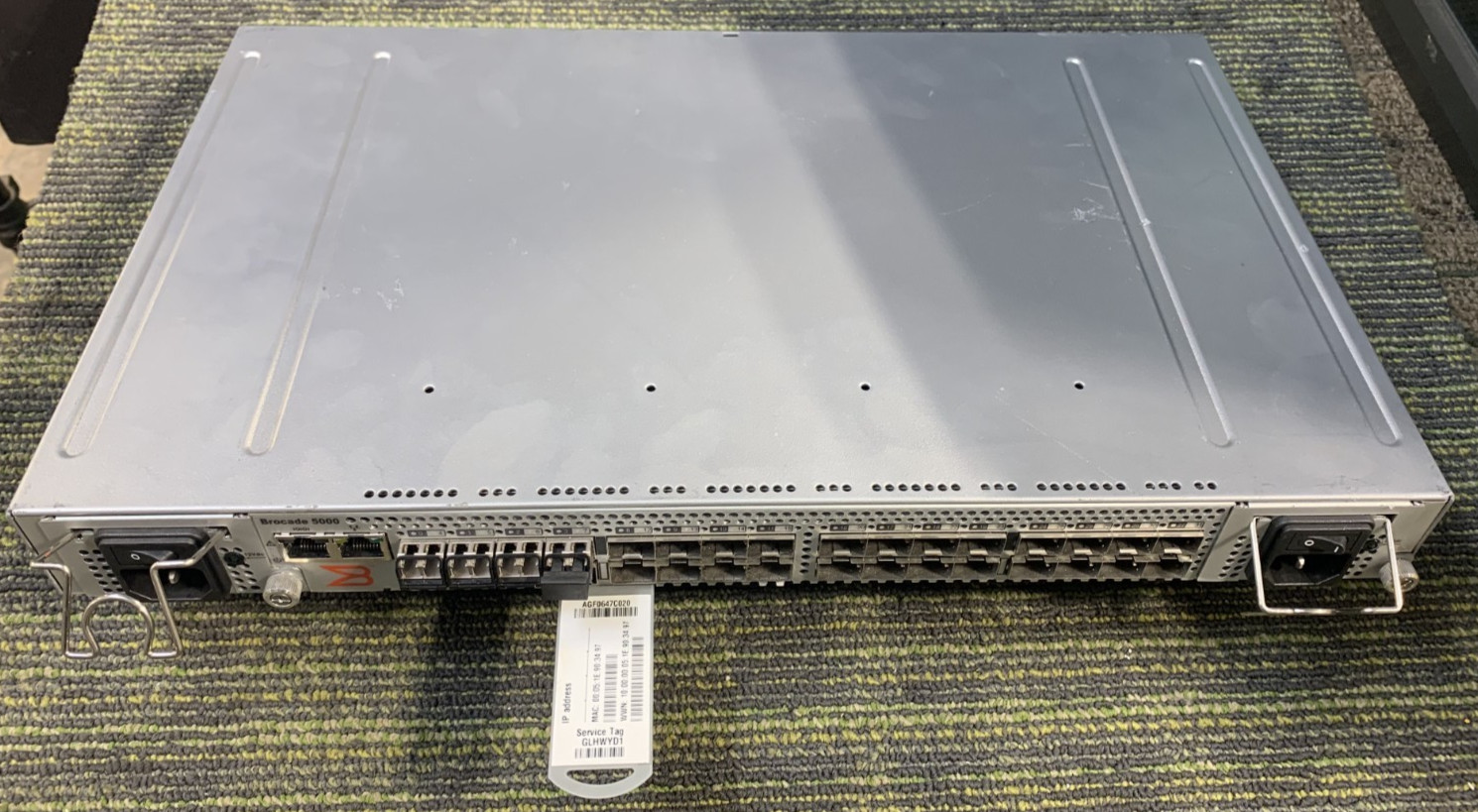Brocade 5000 Dell DL-5020-0004 5000 5020 32-Port Active 4Gb FC Switch JY187