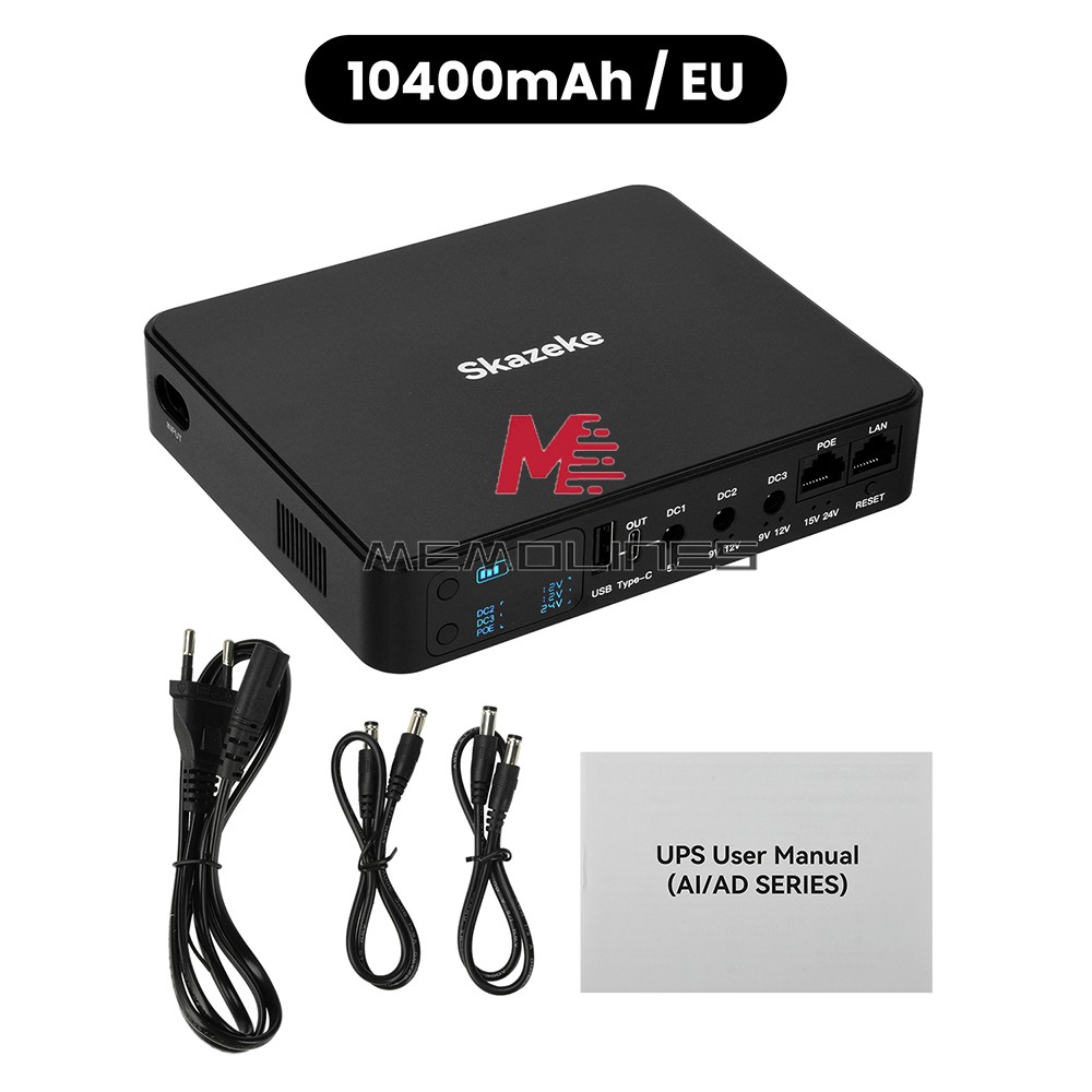 AD2P UPS Uninterruptible Power Supply Router Wifi Modem Emergency Battery Backup