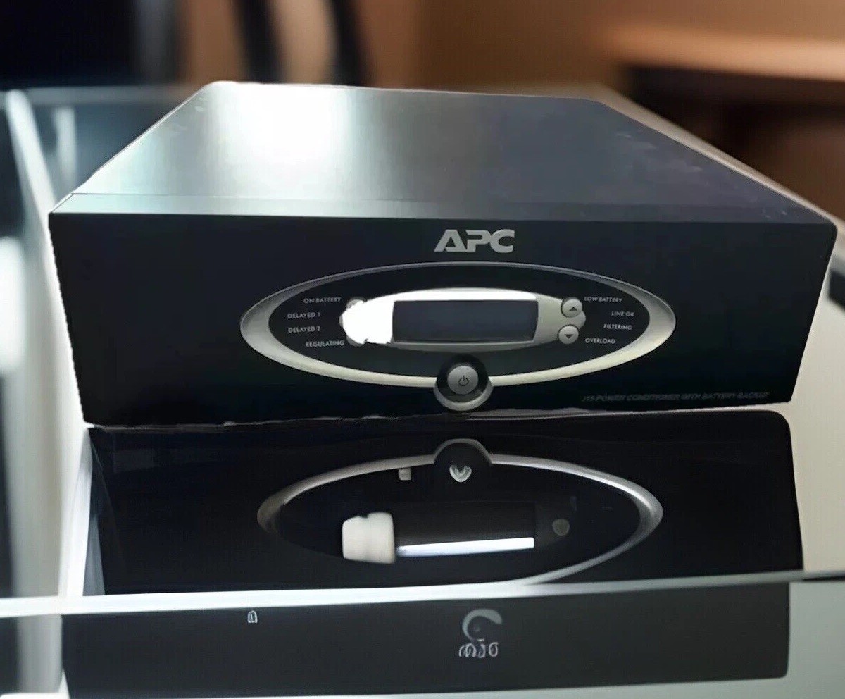 APC J15BLK-12 Battery Home Theater Power Cable ,Backup,DSL, Black Outlet