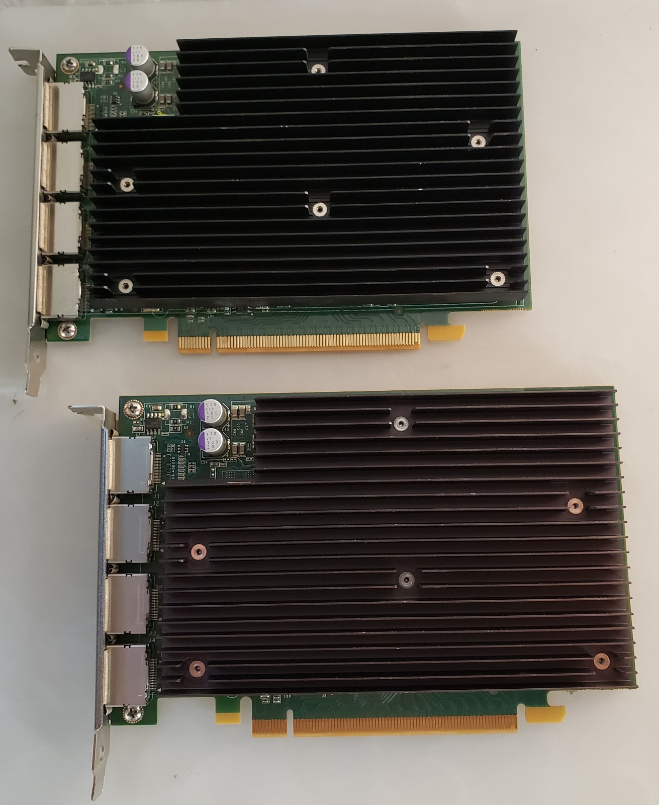 Pair of NVIDIA Quadro NVS 450 512MB DDR3 Graphics Card
