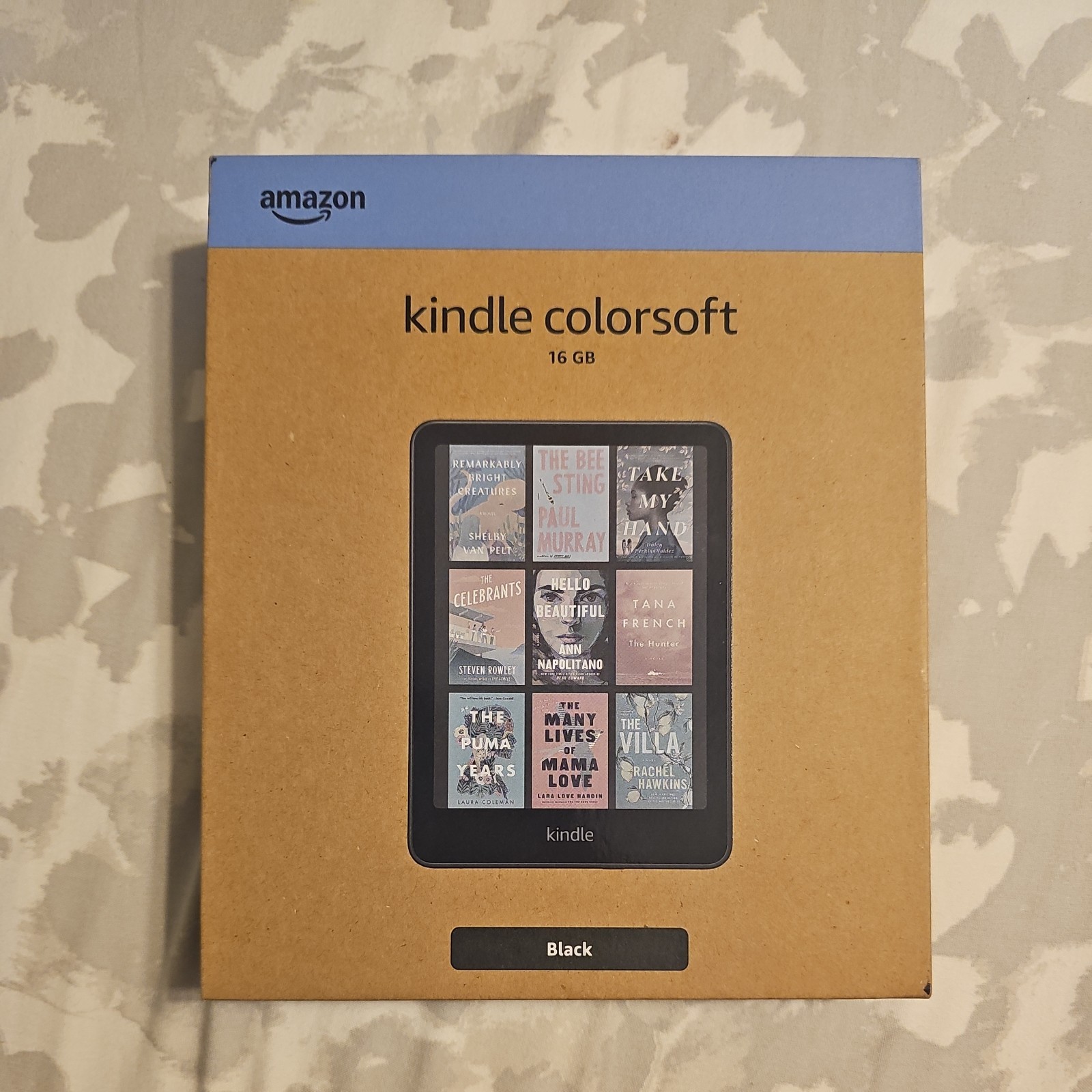 New WiFi Only Amazon kindle ColorSoft 16GB Black SA58CB