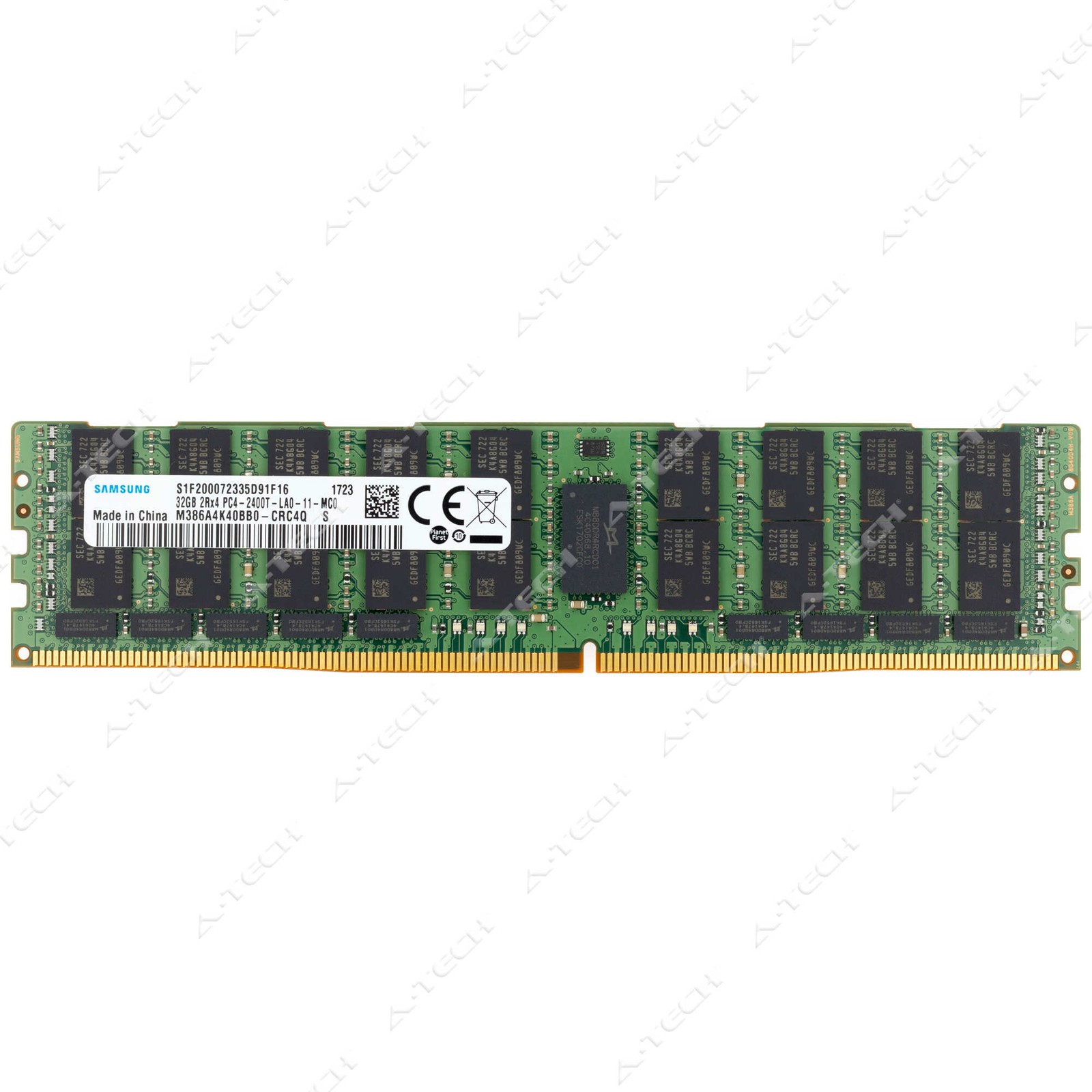 Samsung 32GB DDR4-2400 PC4-19200 ECC LRDIMM Server Memory RAM M386A4K40BB0-CRC