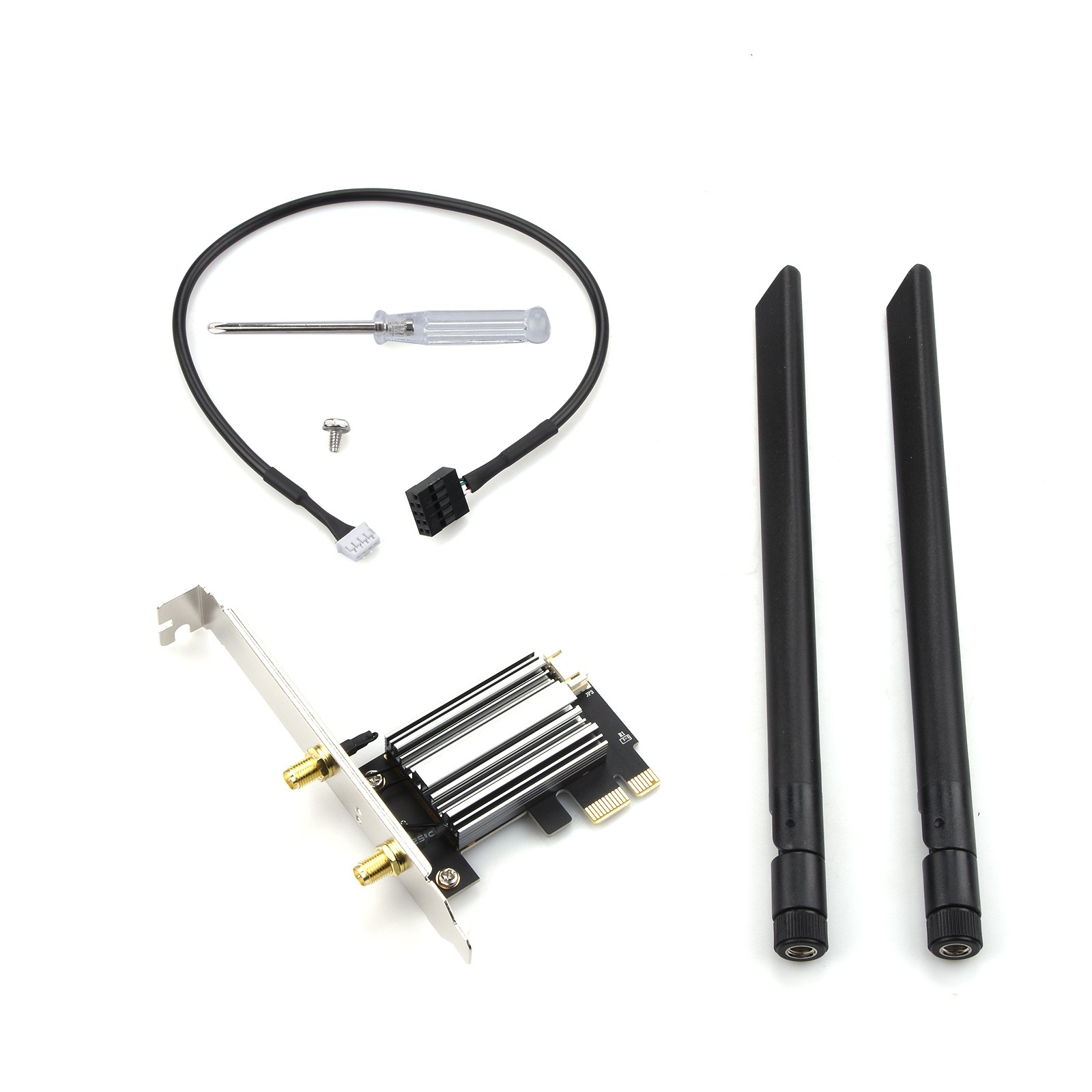 AX3000 Chipset PCIe WiFi 6 For Intel AX200 WiFi Card WiFi PC Adapter 1 Set