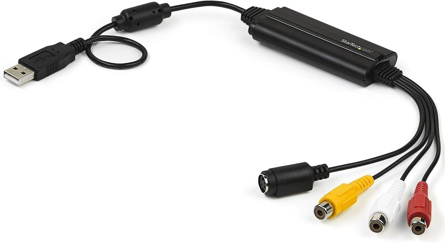 Startech USB Video Capture Adapter, Windows Only, Cable (SVID2USB232) | S-Video/