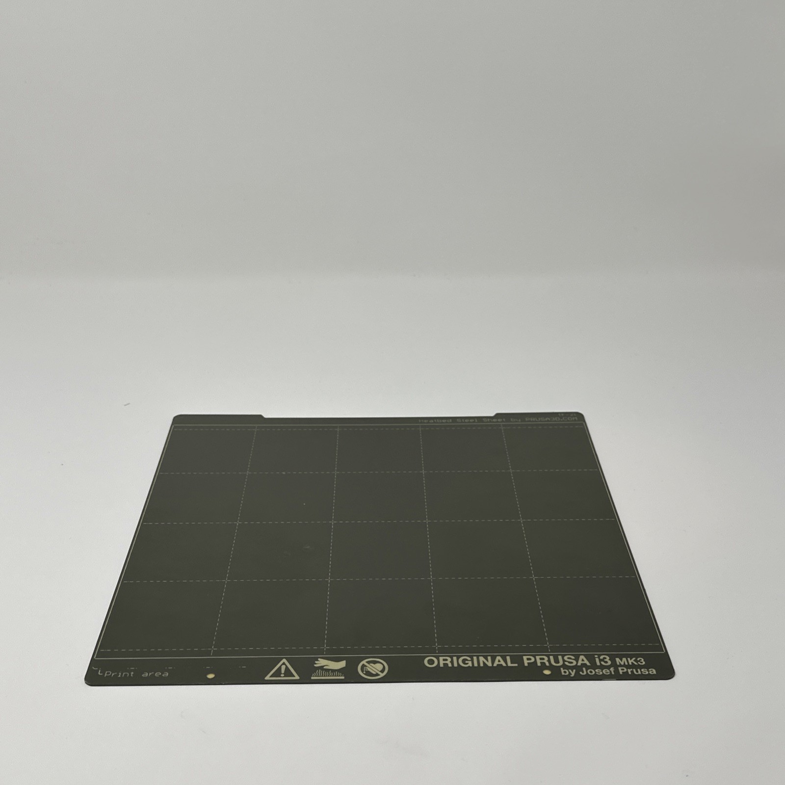 Original Prusa Print Sheet MK2.5x, MK3x, MK4x - Smooth PEI used