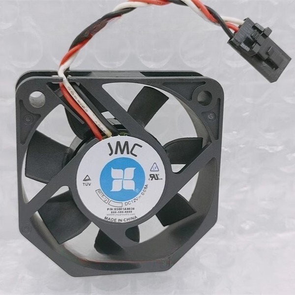 One JMC 5015-12 P/N:05001A0038 12V 0.08A 5CM 5015 3Pin Cooling Fan Fast Shipping