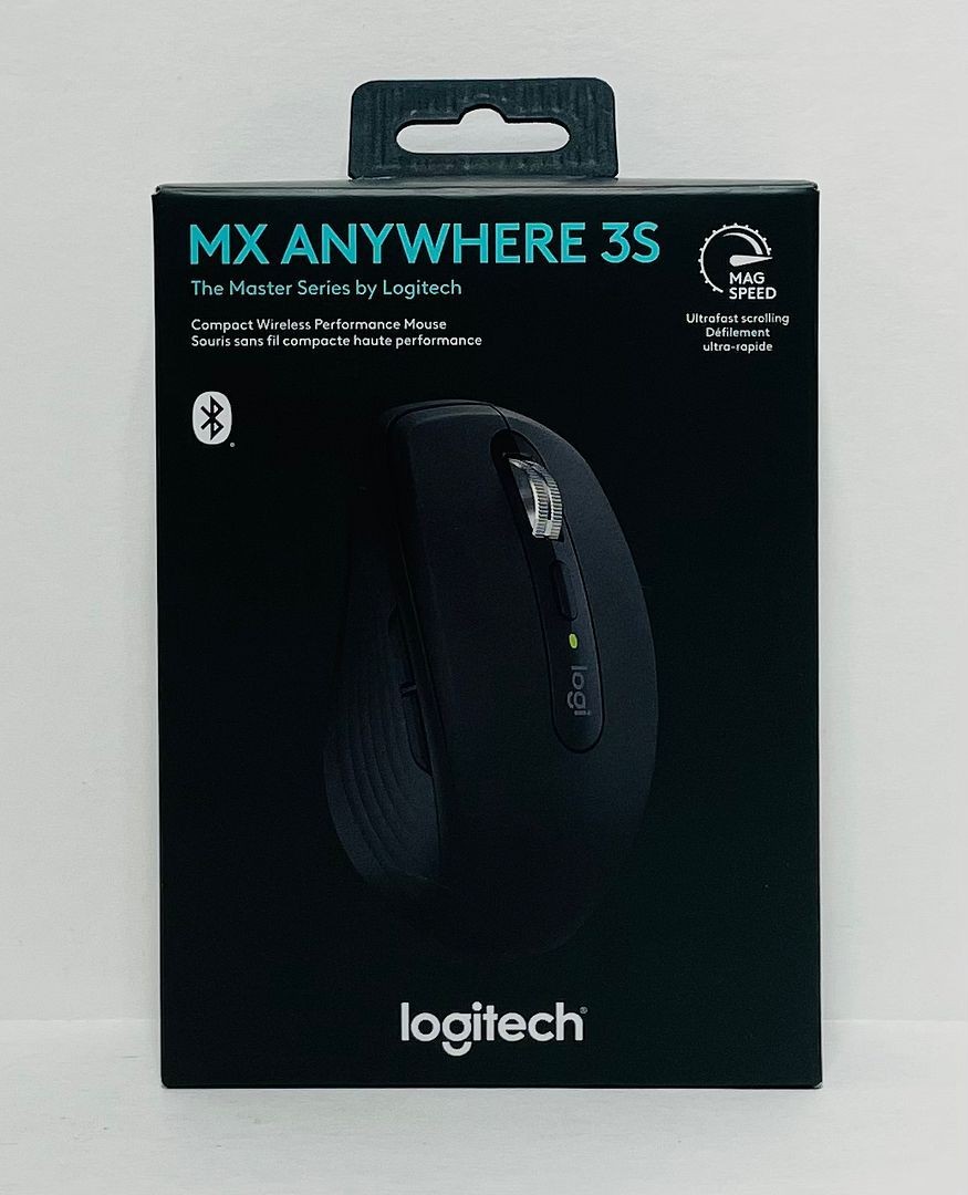 New Logitech MX Anywhere 3S Master Series Compact Wireless Performance Mouse