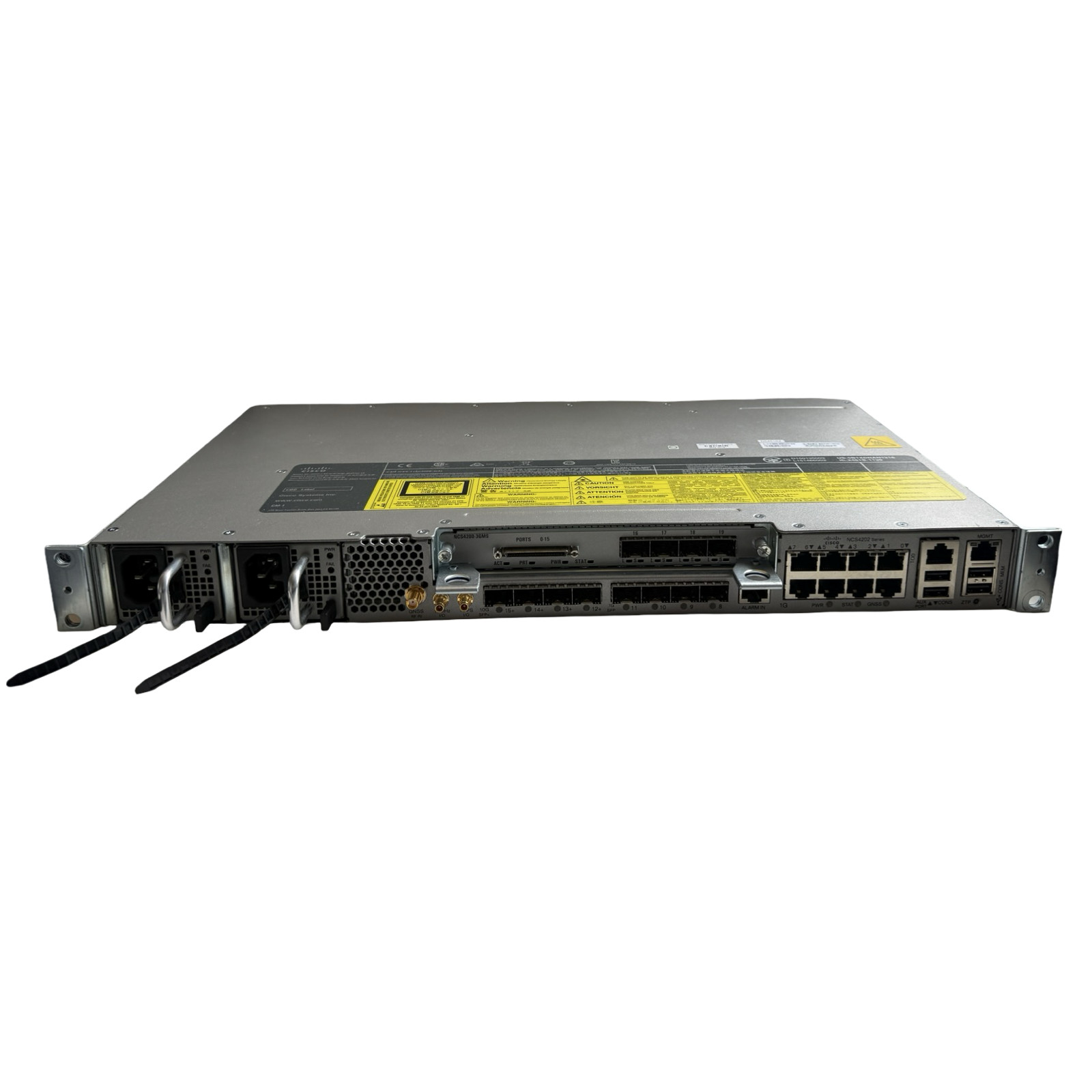 Cisco NCS4202-SA Network Convergence System Router with NCS4200-3GMS