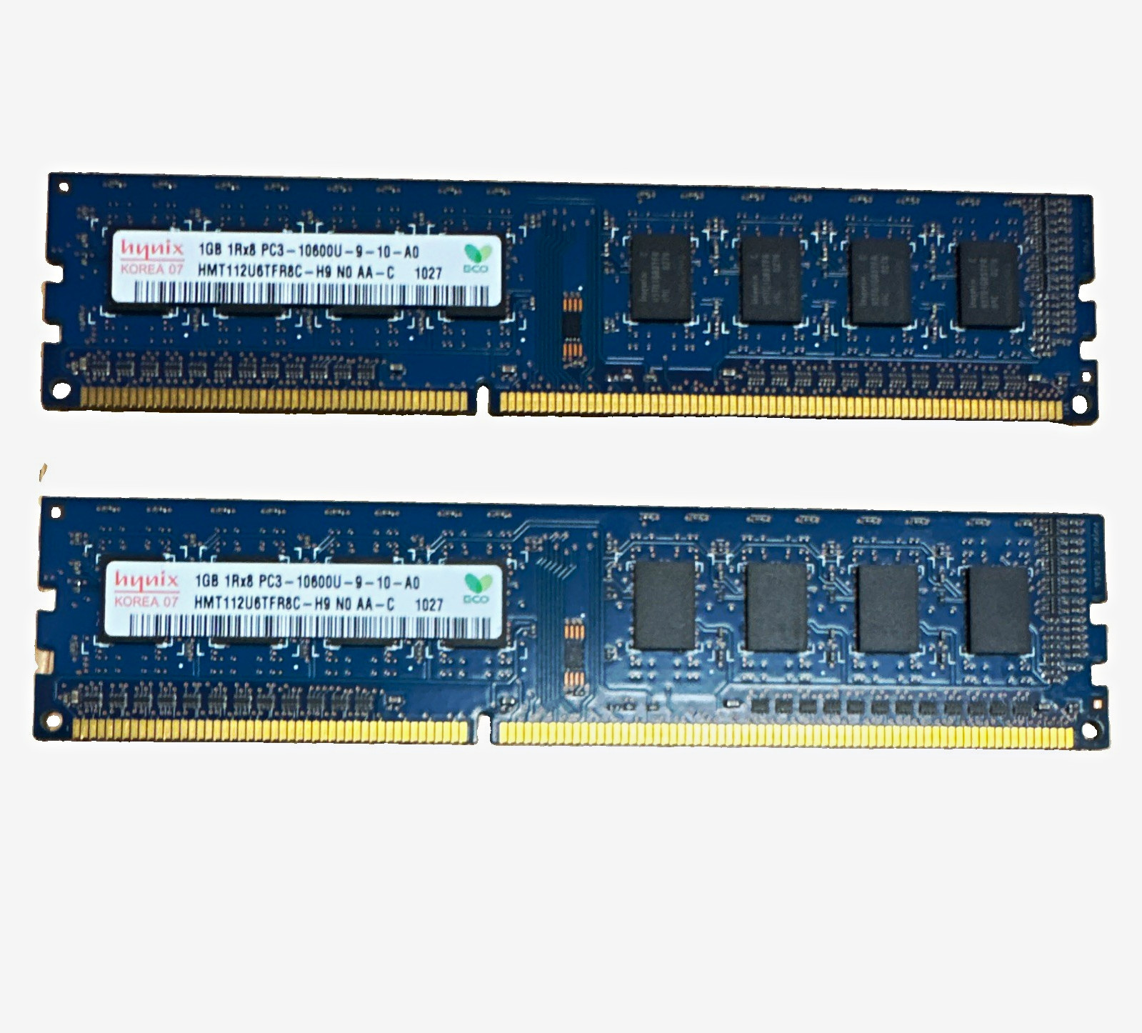 Hynix 2GB (2x1GB) DDR3 PC3-10600U 240-Pin Unbuffered HMT112U6TFR8C-H9