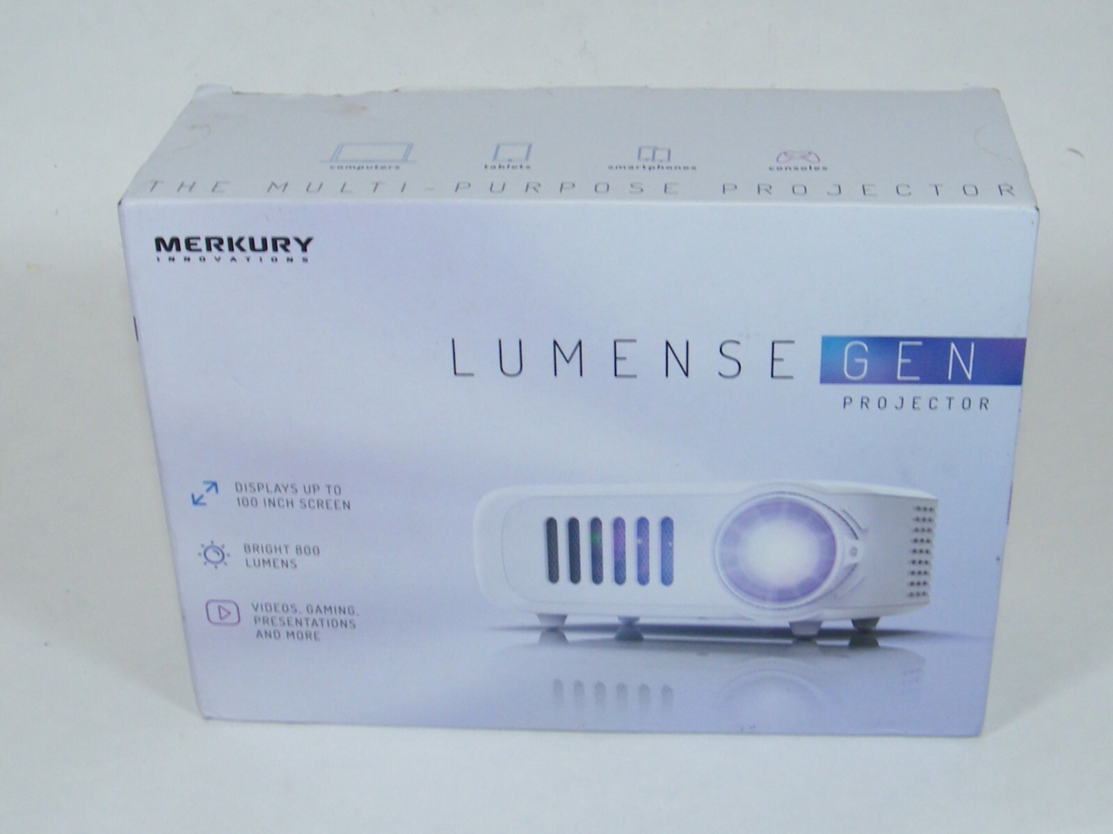 MERKURY INNOVATIONS LUMENSE GEN PROJECTOR MI-P001U-199