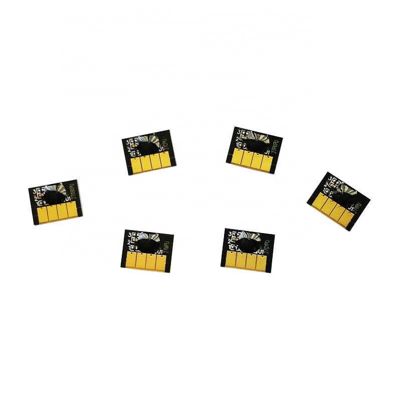 For HP 727 Ink Cartridge Chip For HP T920 T1500 T2500 T930 T1530 T2530 6pc/set