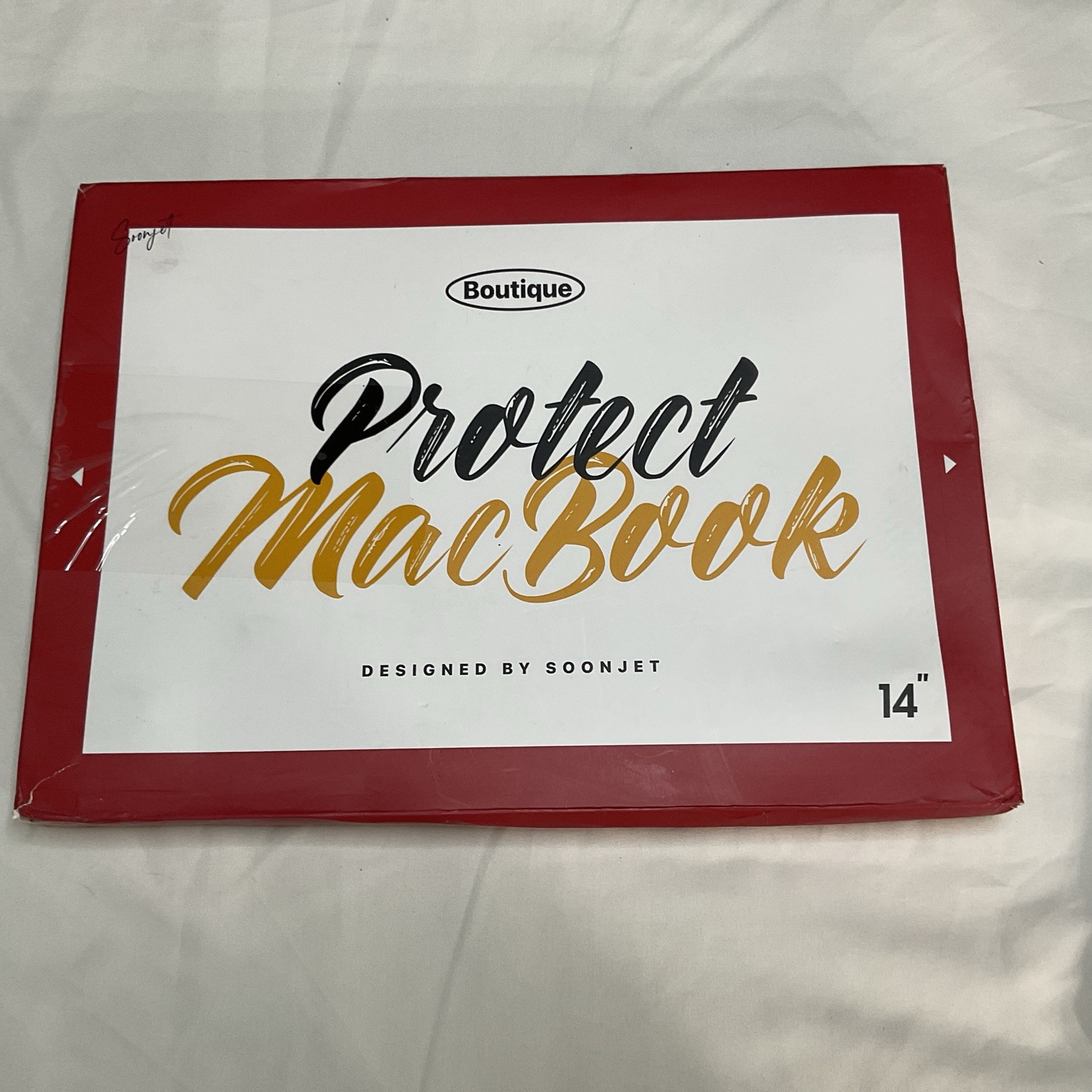 Soonjet Boutique Protect MacBook Hard shell Case 14”