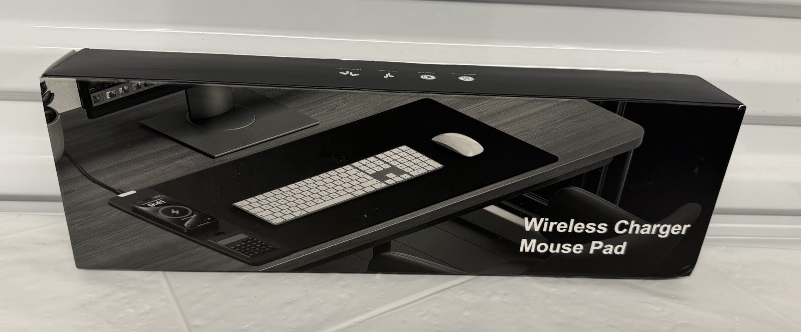 31.5x15.75 Wireless Charger Mouse Pad Desk Mat 20W PD USB-C New