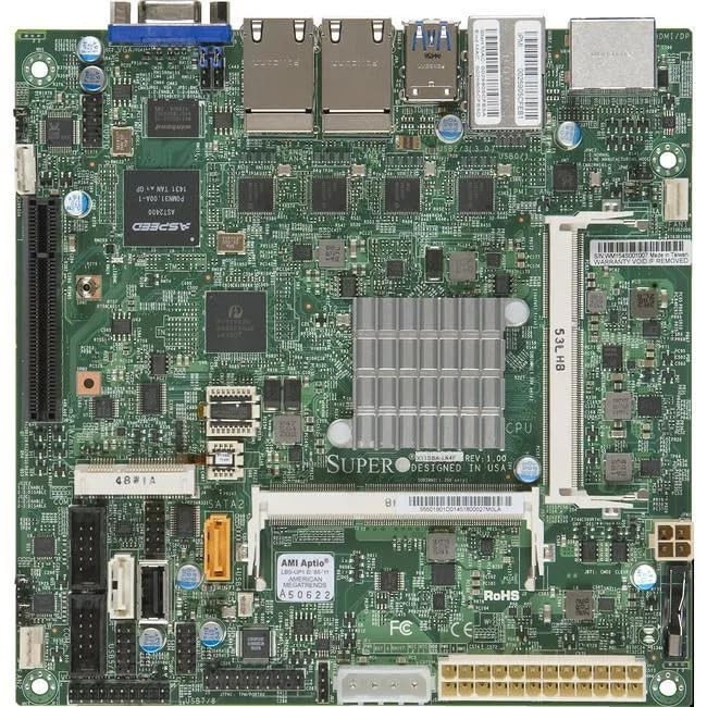 Supermicro MBD-X11SBA-LN4F-B Intel Pentium Motherboard & CPU Combo